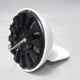 White Buco wall light Claudio Dini Artemide