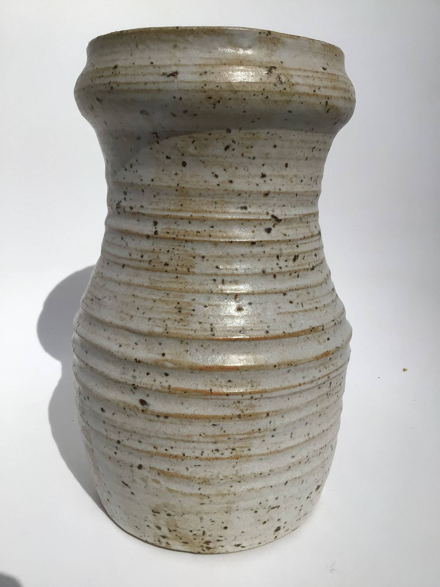 Vase grès artisanal Annie Bel les Baux de Provence
