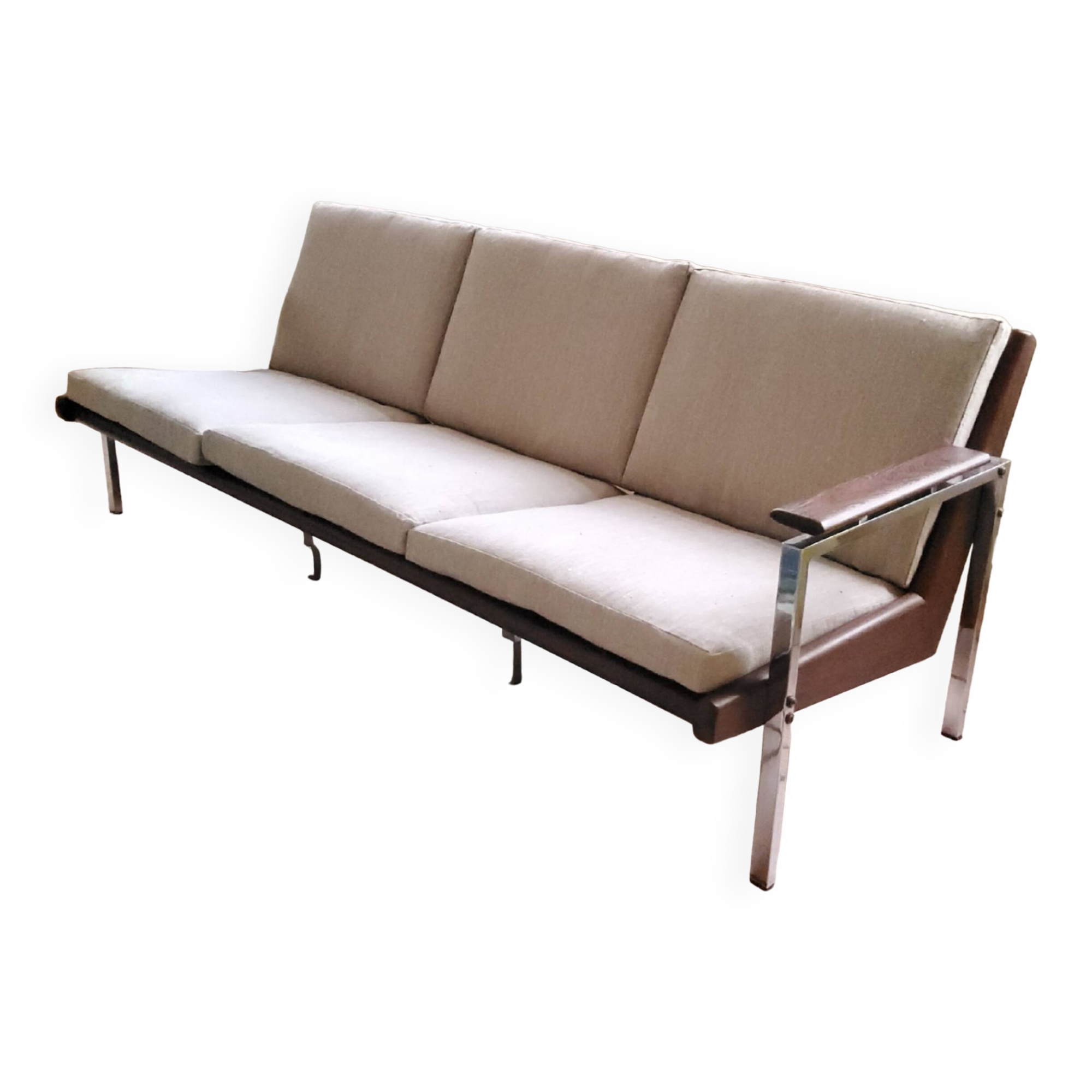 Vintage 3-seater sofa "Lotus" by Rob Parry for Gelderland, Netherlands 1960s