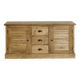 150cm solid pine vanity unit
