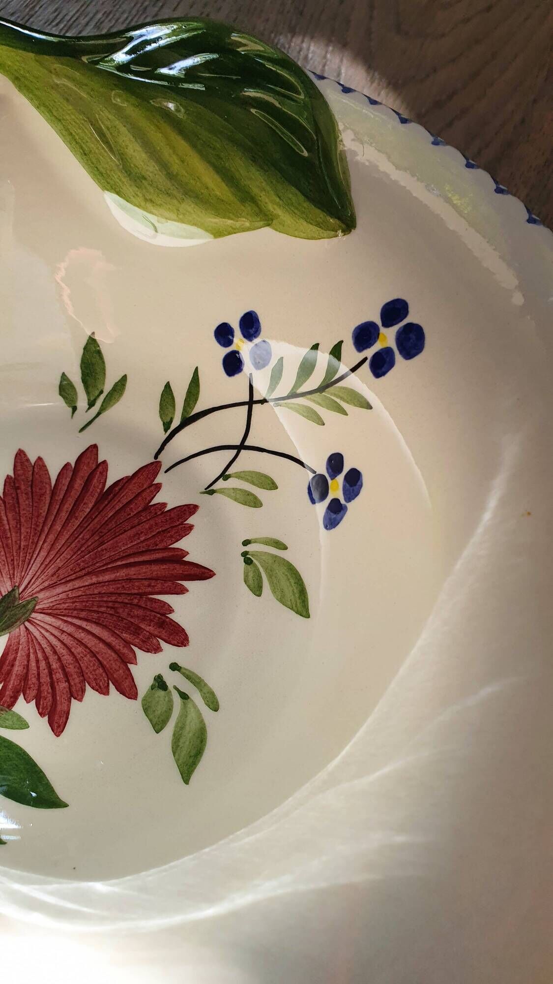 Ceramic decoration plate Pomme Charolles