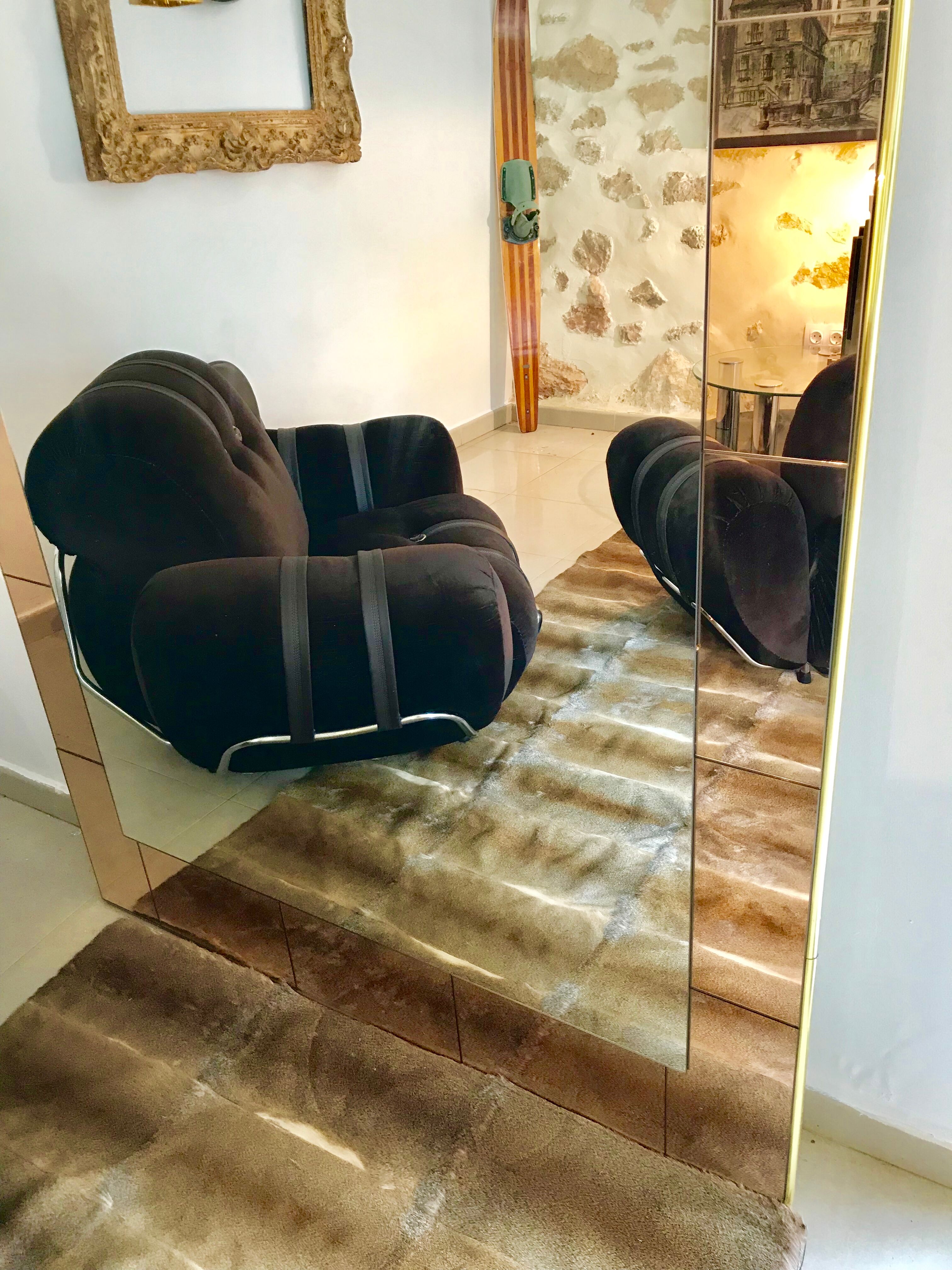 Two-tone mirror - 120x200cm