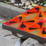 Table low ceramic vintage