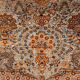 Antique Ghoum carpet from Iran in silk.