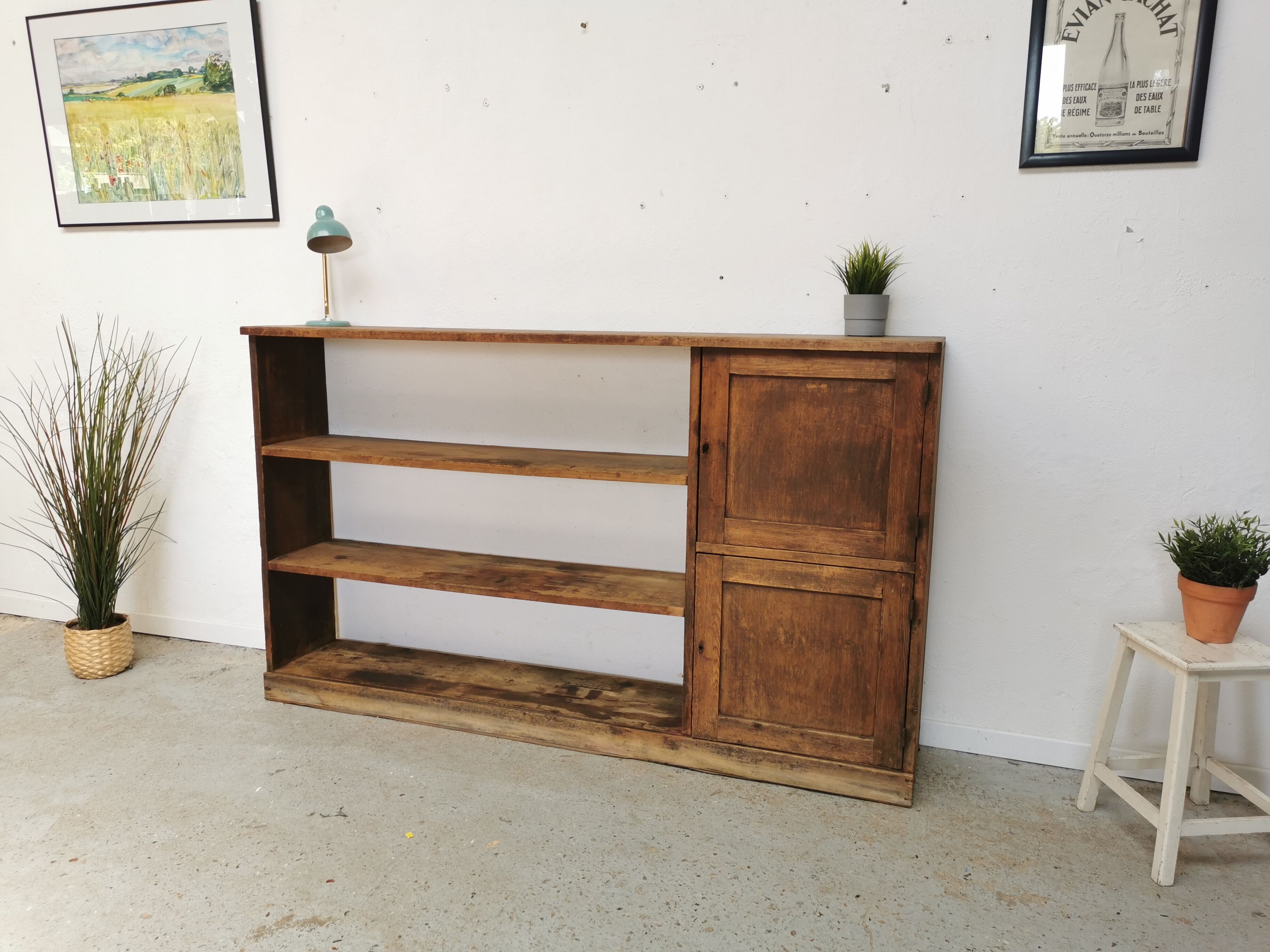 Meuble de métier étagère 1950