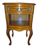 Table de chevet en merisier