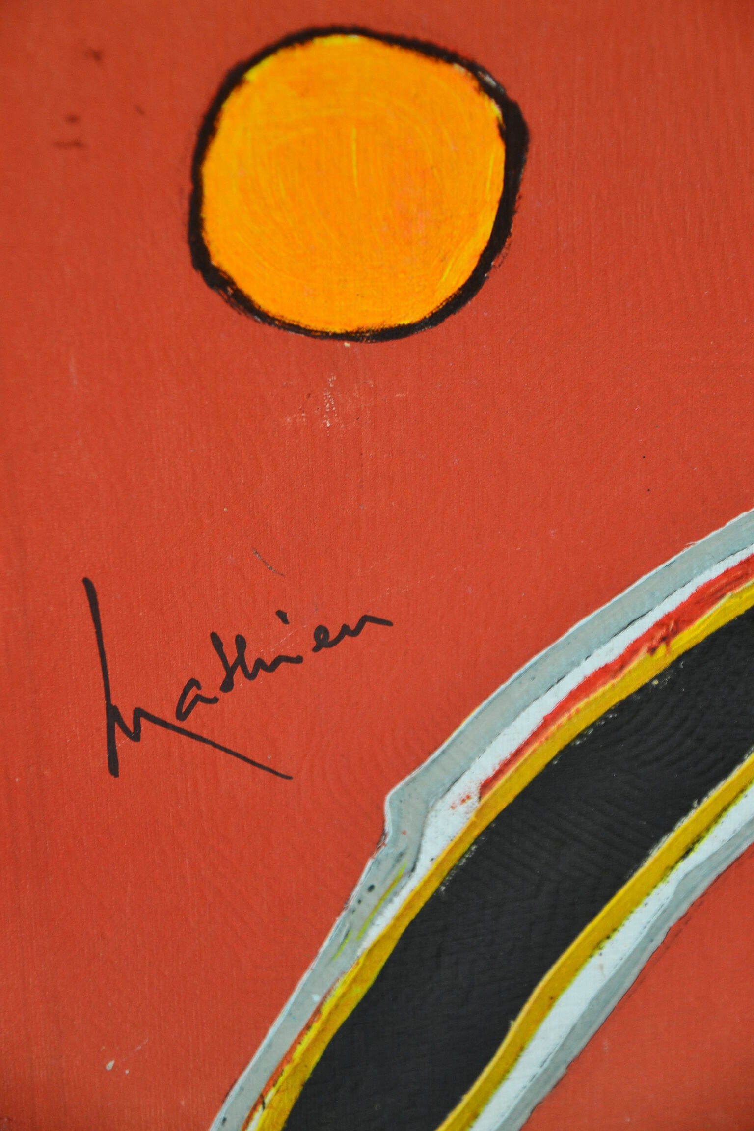 Air France by Georges Mathieu Mexico original poster