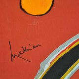 Air France by Georges Mathieu Mexico original poster