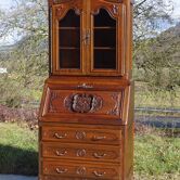 3-in-1 furniture, secretary, chest of drawers and display cabinet.