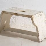 Antique white stool (c.1920) #4