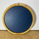 Vintage Round Rattan Mirror From Denmark | Scandinavian BOHO Mirror