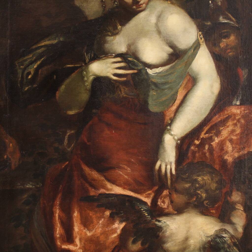 Great 17th-century mythological painting, Venus in Vulcan's Forge