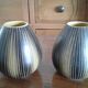 Paire de vases boules vintage Saint Clement