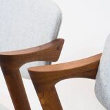 Schou Andersen set of six teak ‘model 42’ dining chairs – Kai Kristiansen