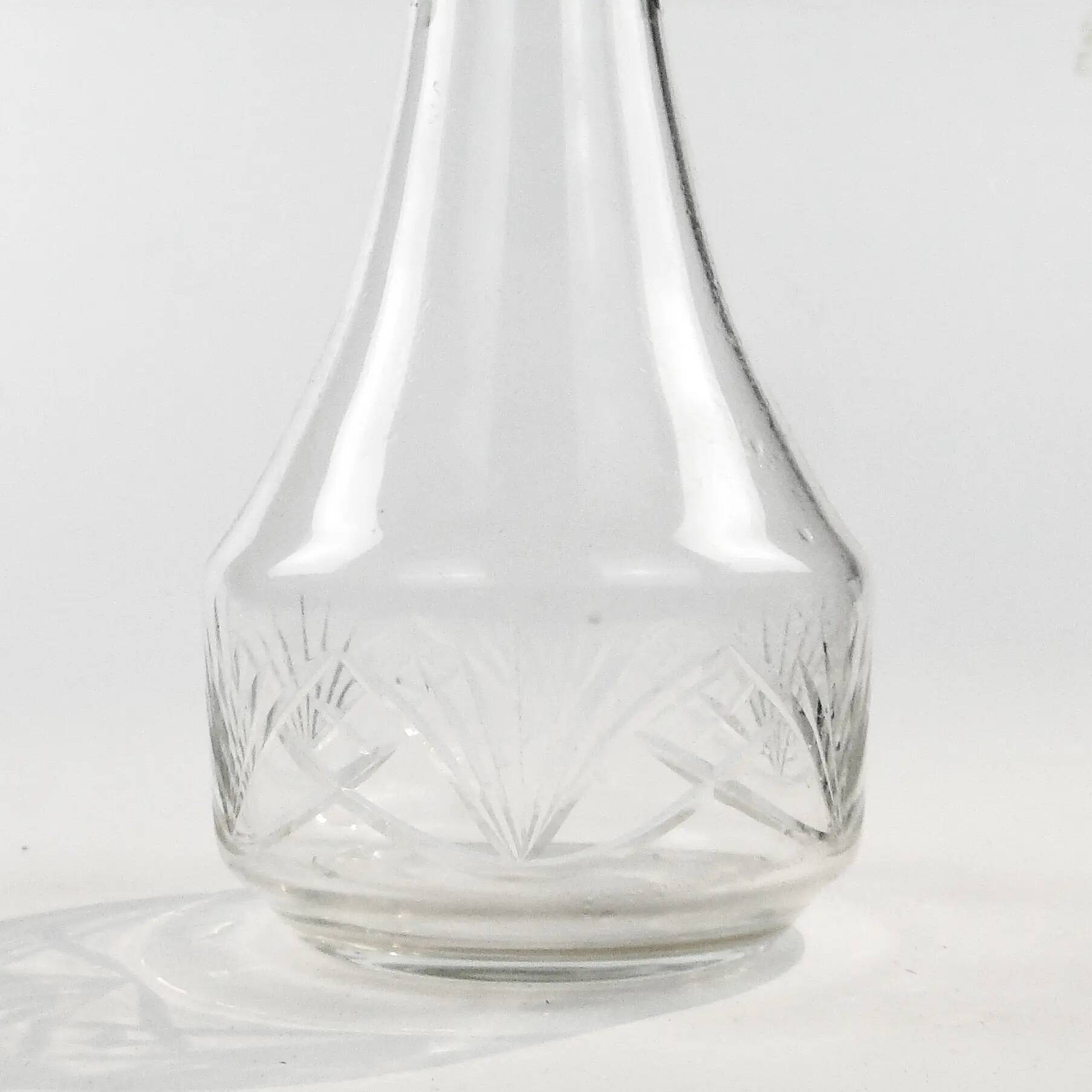 Carafe, Art Deco, crystal, Sweden, 1920s