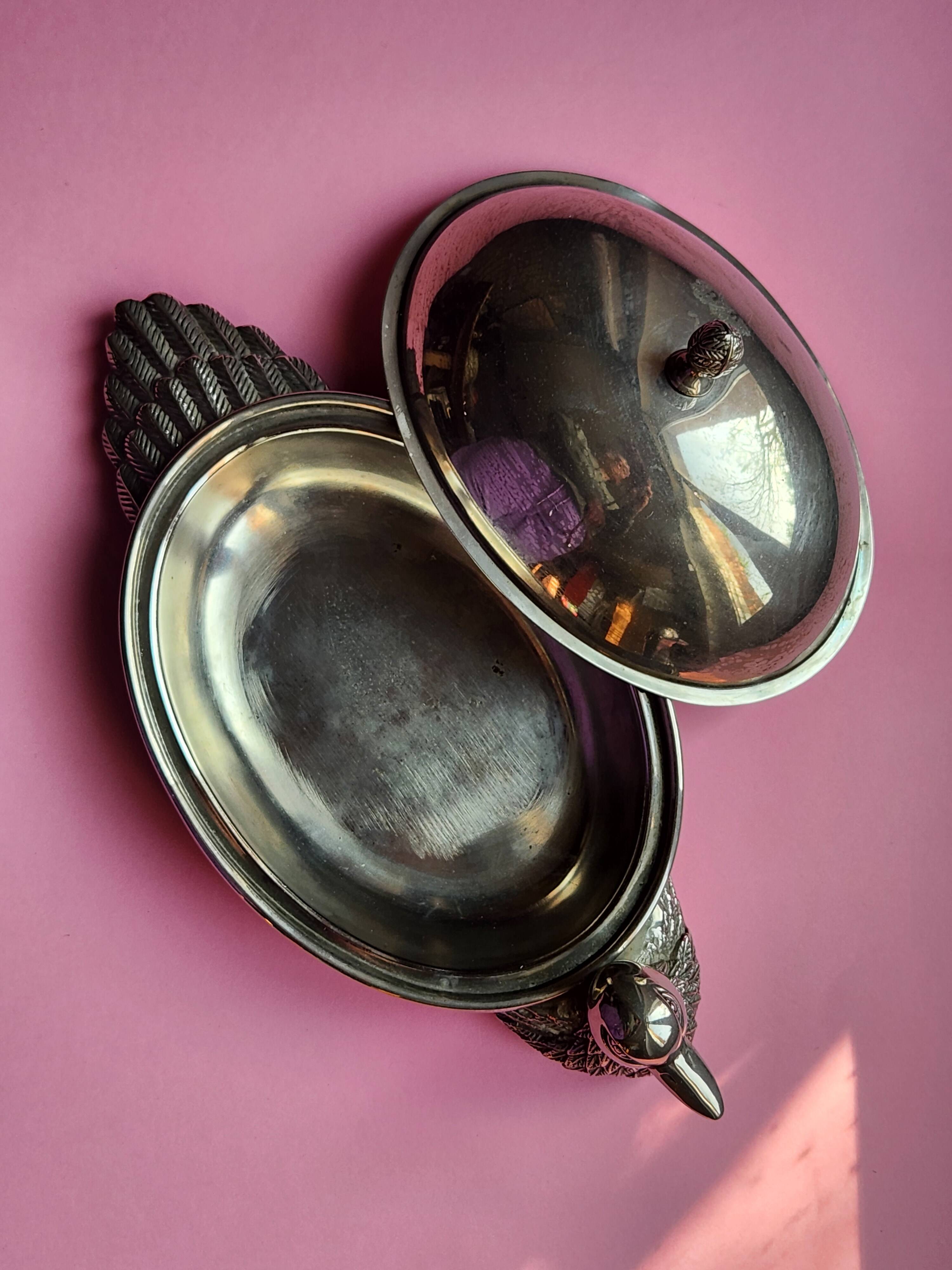 Vintage flat display for duck foie gras