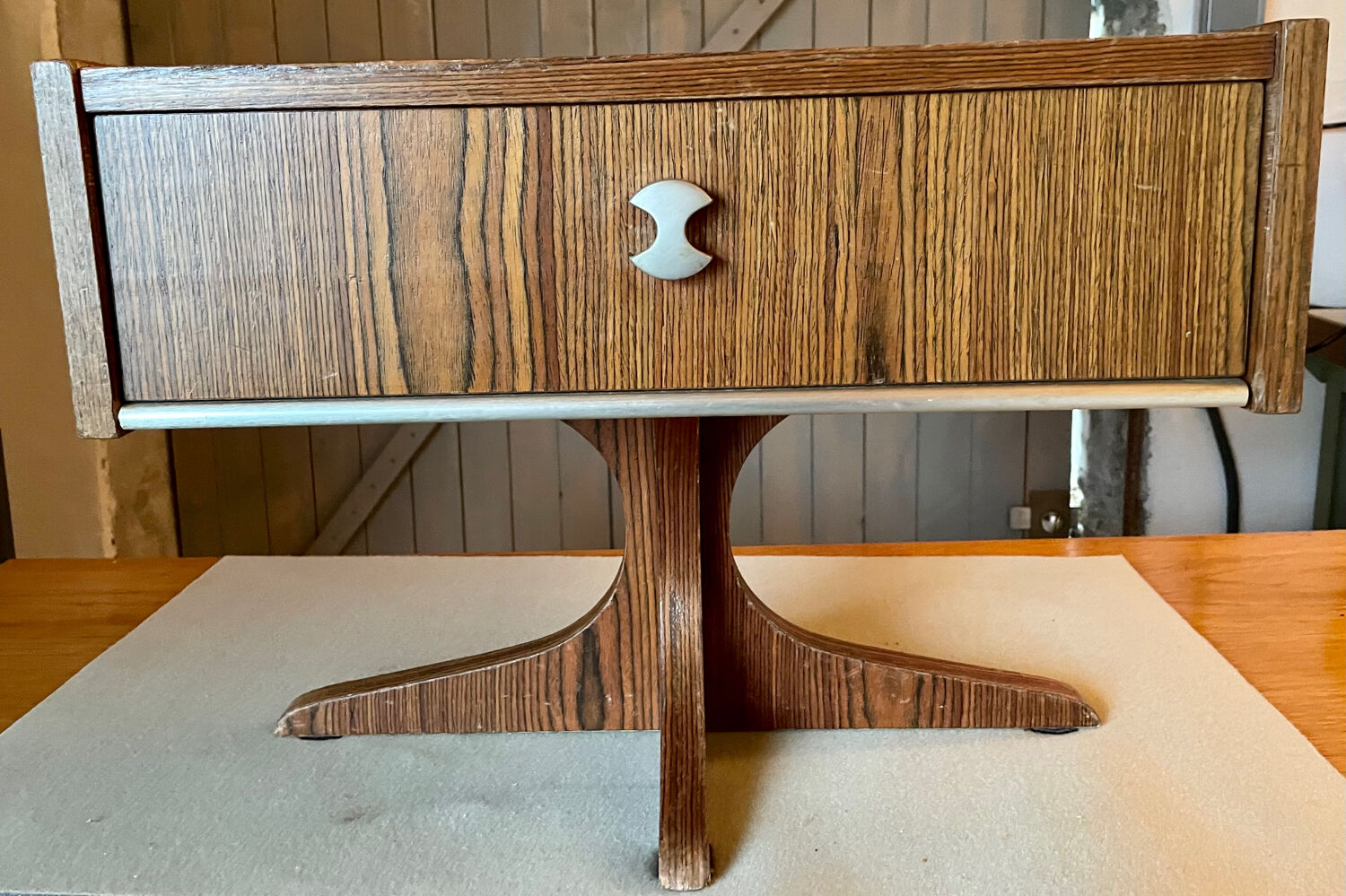 Vintage bedside table