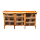 Rattan sideboard