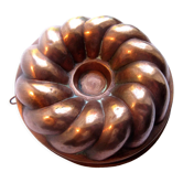Moule à gâteau en cuivre couronne tressée ustensile de cuisine