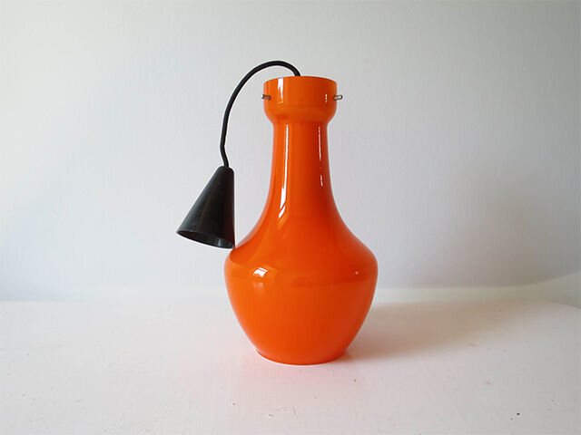 Targetti Sankey orange opaline hanging lamp