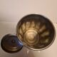 Coffee pot in chromed copper trademark
