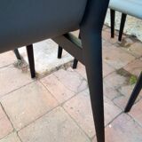 Suite of 6 modernist chairs from the 80s
