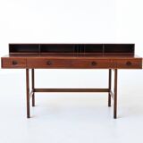 Bureau Peter Lovig Flip-Top Partners en palissandre, Lovig, Danemark, 1960