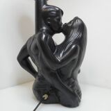 Lamp couple in love ceramic