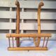 Patère in rattan and bamboo two handles 60/70