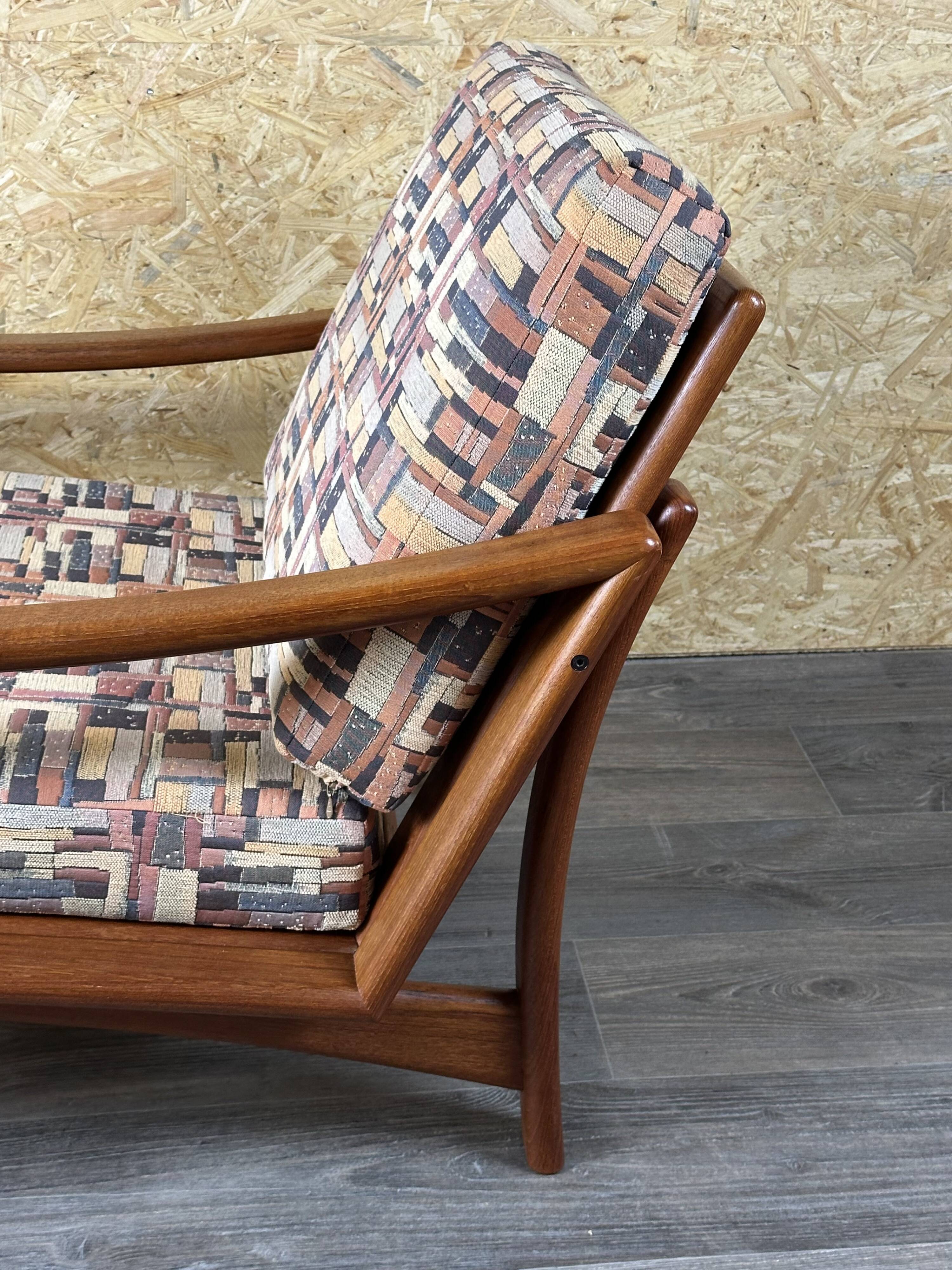 1960s/70s Teak Easy Chair by Glostrup Møbelfabrik Denmark Design
