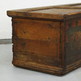 Antique Folk Art Painted bridal chest 1790