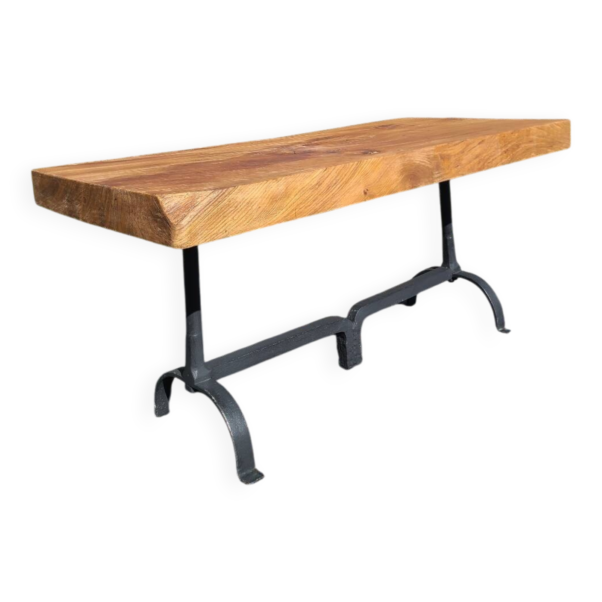 Table basse brutaliste, art populaire année 20