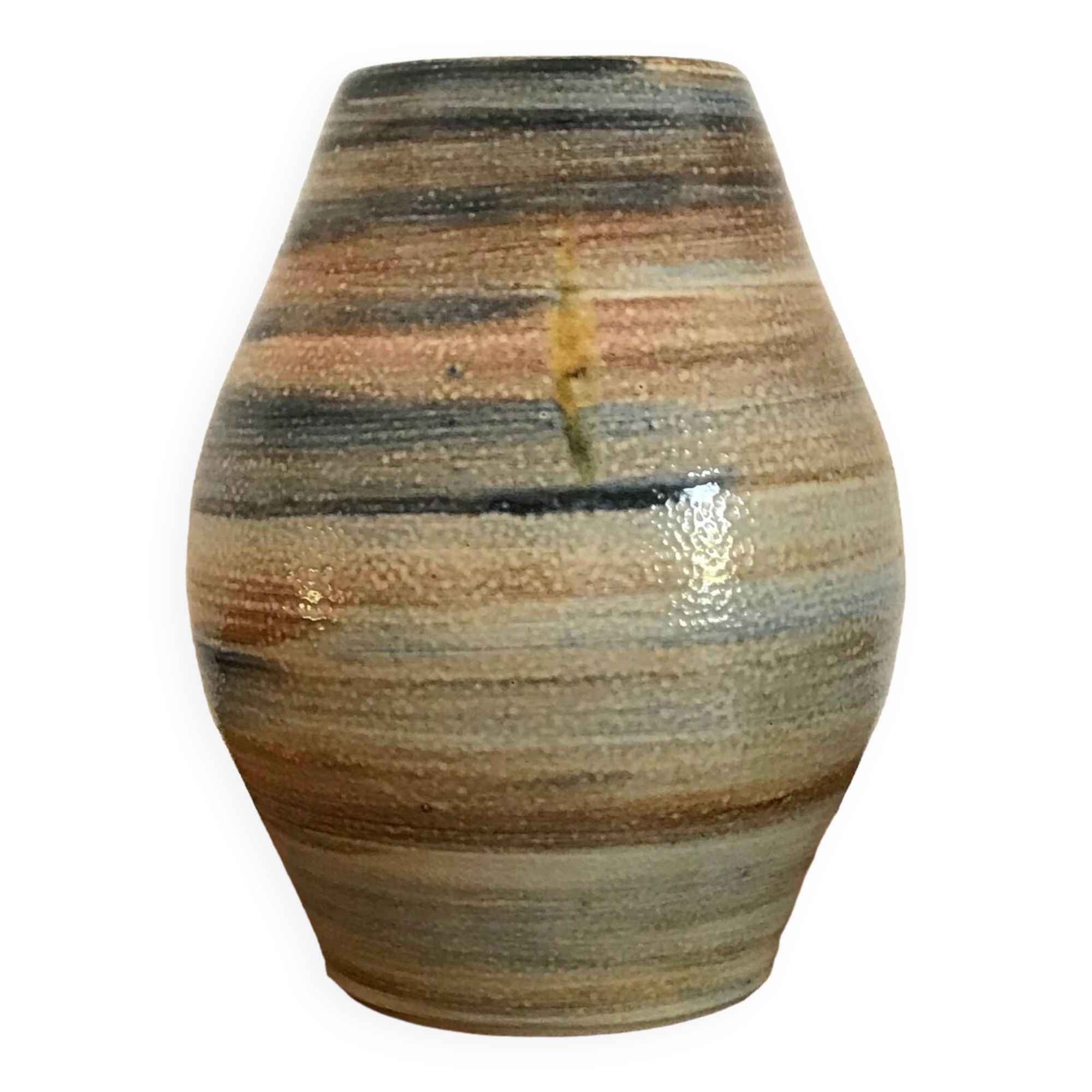 Vintage ceramic vase signed Pentik