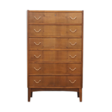 Walnut chest of drawers, Danish design, 60s, made in Denmark
