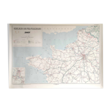 SNCF map in old Brittany