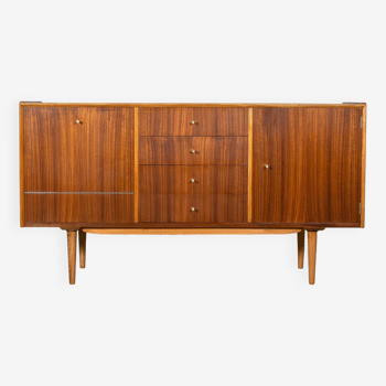 Vintage Sideboard made of walnut and beech, E-Gomme