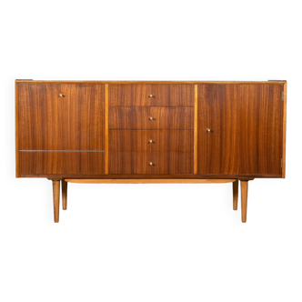 Vintage Sideboard made of walnut and beech, E-Gomme