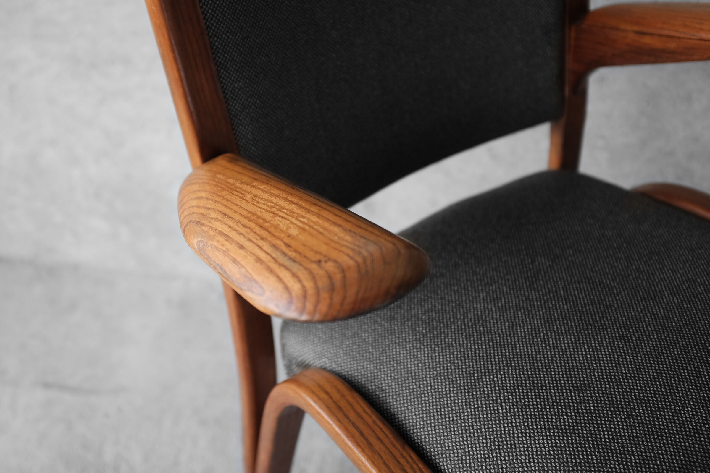 Armchair Steiner "Bow Wood" by Wilhelm Von Bode 1950