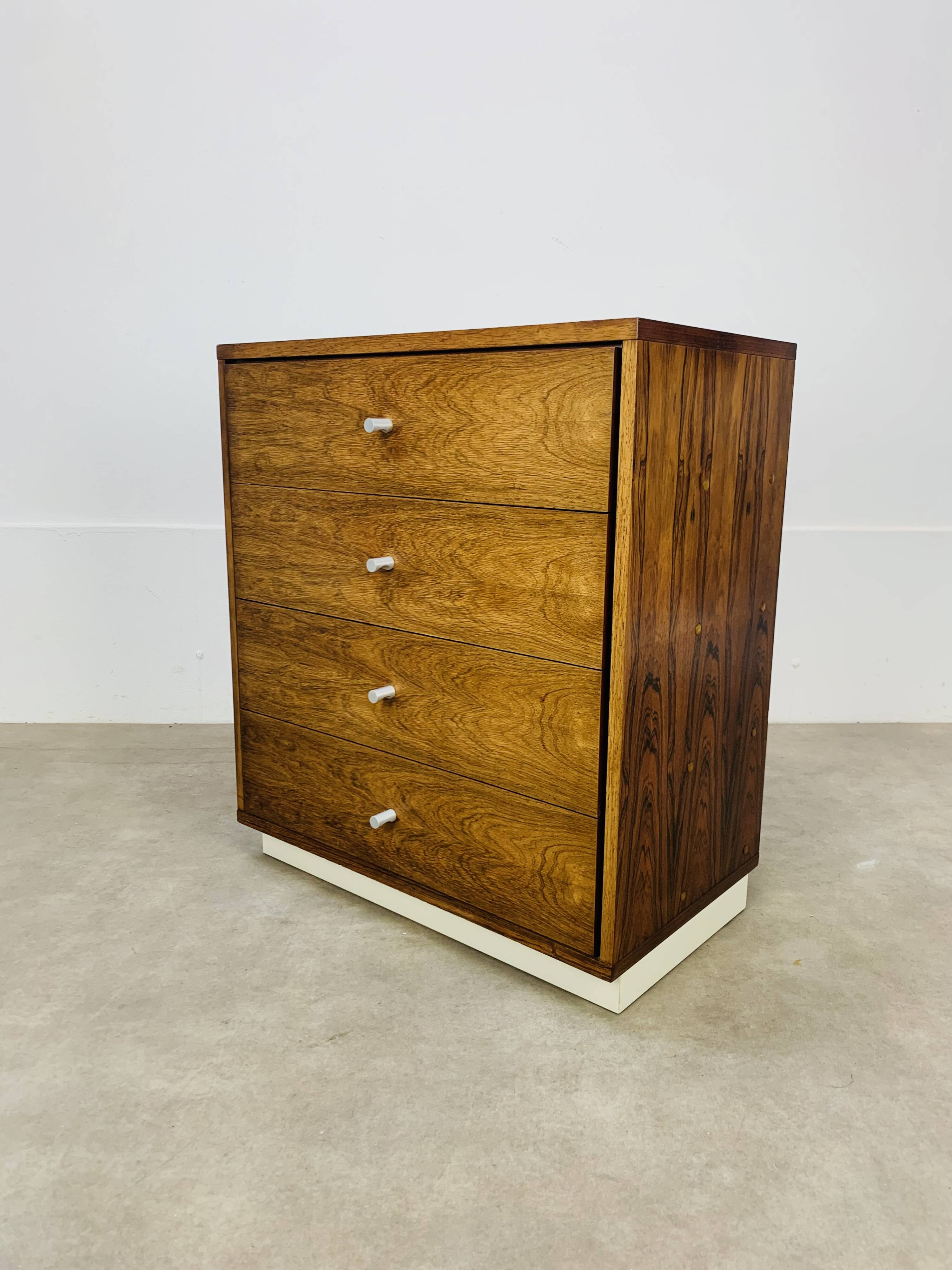 Rosewood chest of drawers from the 70s