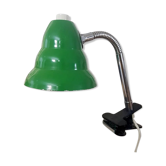 Lampe de bureau flexible à pince