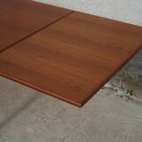 Ejvind A. Johansson scandinavian danish teak extendable dining table for Ivan Gern Mobelfabrik 60