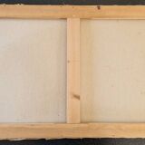 Acrylic on canvas by Gusti Putu Saderi, signed lower right, Indonesia, mid-20th century