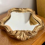Golden vintage mirror