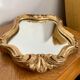 Golden vintage mirror