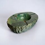 Green alabaster ashtray by Romano Bianchi, Italy, 1970s