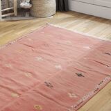 Moroccan carpet berbere kilim akhnif 200x145cm