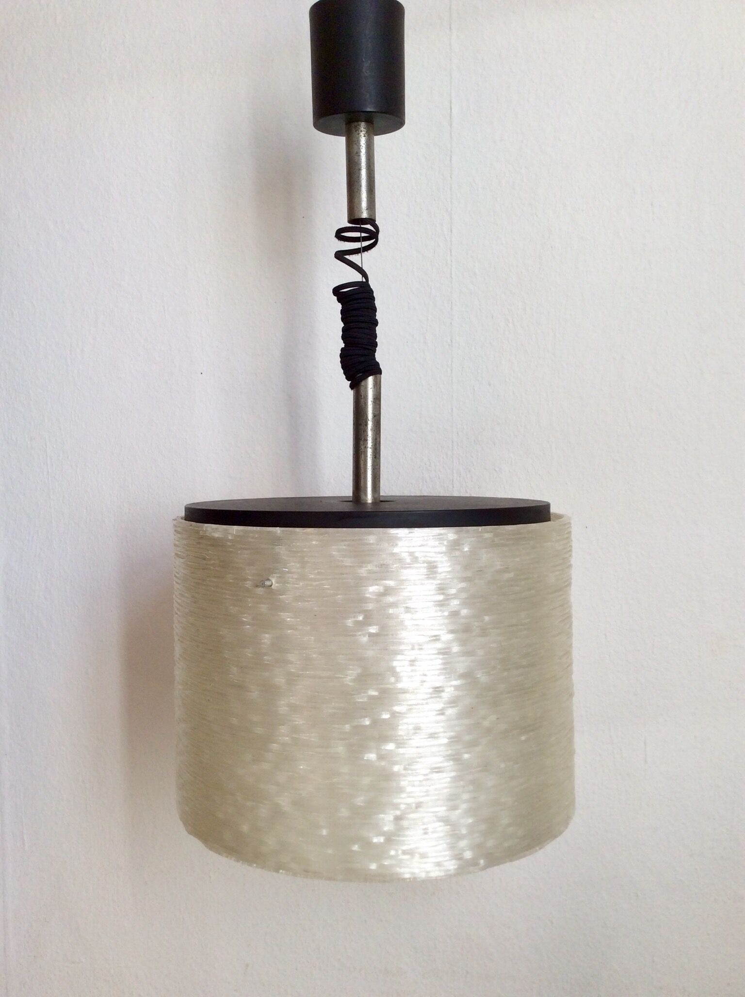 Perspex adjustable hanging 70s