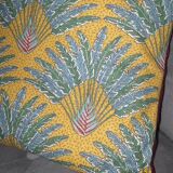 Vintage pattern cushion "Traveller's Tree"