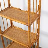 Shelf in rattan