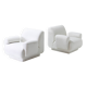 Pair of armchairs attributed to Eberhardt Geißler, Veb Möbel Industrie, 70s